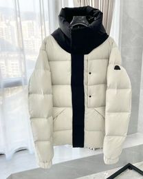 Heren donsjassen Parka Dames Zwart puffer Capuchon Premium Casual Outdoor Winter Warm Verdikte Rits Kaki Bruine jassen voor mannelijk koppel