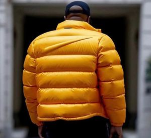 Hommes Down Vestes Puffer Veste à capuche Zipper Parkas Femmes Gilet Lettre Imprimer Chaud Couples d'hiver Jaune Noir Joint Designer Co5769388