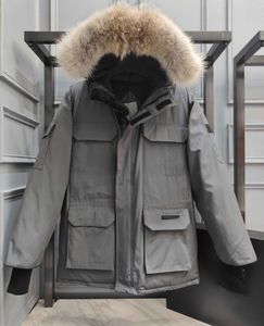 Hommes Down Parkas Veste canadienne Vestes d'hiver épaisses hommes chauds vêtements de mode d'extérieur Keeping Couple Live Broadcast Coat Femmes Goosesva60yi24S0N6