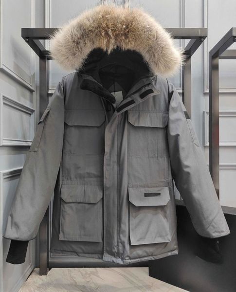 Masculina por parkas chaqueta canadiense chaquetas de invierno gruesas calientes calientes ropa al aire libre de moda para pareja en vivo abrigo mujeres Goossva60yi24s0n6