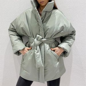 Mens Down Parkas CP Casual Recueilli Taille Parkas Femmes Mode Simple Manteaux Femmes Élégant Printemps Col Montant Coton Vestes Femme Dames 220930