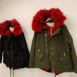 Vestes de créateurs de parkas pour hommes Big Real Fur avec logo épais chaud à l'extérieur veste bouffère décontractée nouvelle liste