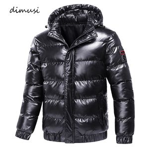 Hommes vers le bas Parkas DIMUSI vestes d'hiver mode hommes coton sweats à capuche chauds manteaux vêtements d'extérieur décontractés vêtements thermiques 230923