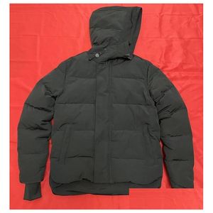 Hommes de parkas vestes veste homme extérieur hiver jassen swear cagoule à capuche quatre manteau manteau manteau hiver parka doudoune drop del ot3pf