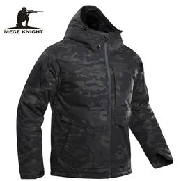 Mens Down Parkas Mege Veste Tactique Parka D'hiver Manteau De Camouflage Combat Vêtements Militaires Multicam Chaud En Plein Air Airsoft Outwear coupe-vent 221207