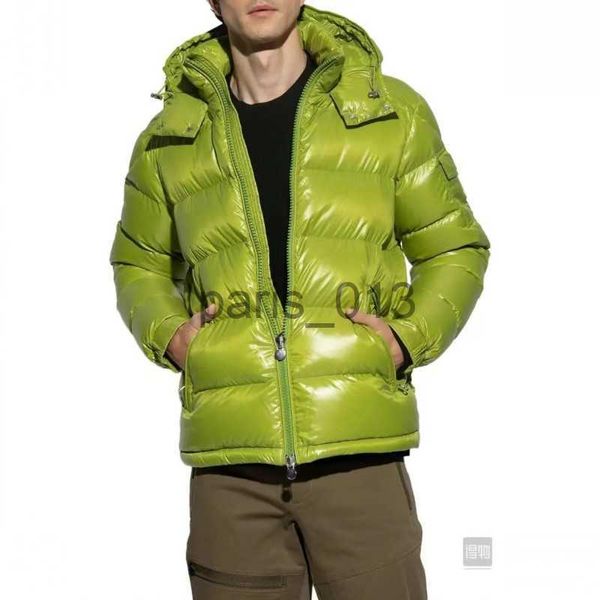 Mens Down Parkas Hommes Puffer Vestes 23SS Fruit Vert Winter Down Jacket Col Designers Veste Dernier style Parka Overcoat Casual Thermique Épais Chaud Coupe-vent CL