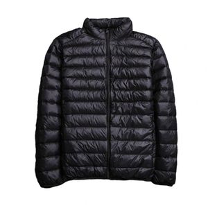 Hommes vers le bas Parkas hommes veste d'hiver élégant manteau matelassé léger avec col montant fermeture éclair patte plusieurs poches 230921