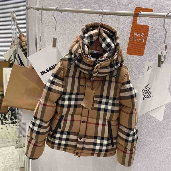 Mentes Down Parkas Mens Puffer Veste Veste Down Down Veste Parka Femmes KaKi Brown Puffer Veste Goule Removible Amouvable Prime de premier plan Ourdoor Hiver Chaussade