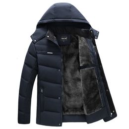 Heren Down Parkas Parka Coats Winter jas Dikke dikke capuchon