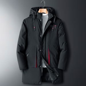 Manteau épais Parkas pour hommes, surdimensionné 6XL 7XL 8XL, marque garde au chaud, hiver noir gris, veste rembourrée classique, vêtements 221129