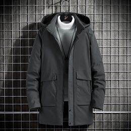 Parka épaisse pour hommes, manteau surdimensionné 6XL 7XL 8XL, marque garde au chaud en hiver, veste rembourrée pour Sport extérieur, 221207