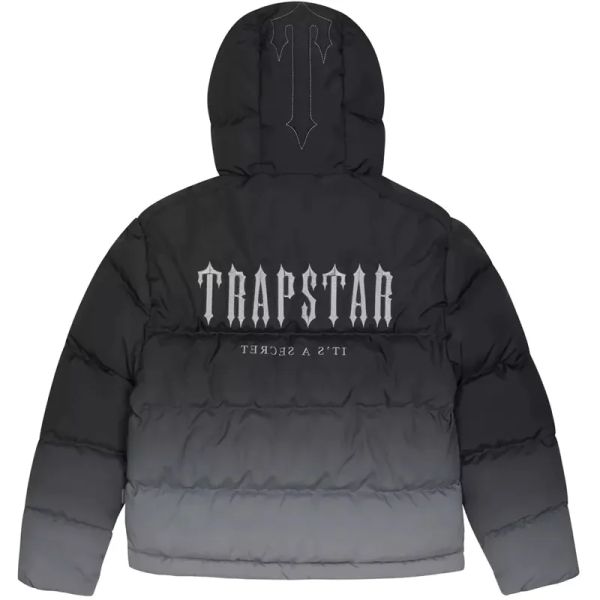 Parkas de plumón para hombre Trapstar Puffer Jacket London Hyperdrive Technical - Negro Blanco Ropa de abrigo Nuevo Hombre Chaqueta de plumón 13 Qepm