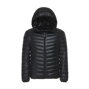 Hommes Down Parkas Ultra léger Packable veste à capuche respirant manteau grande taille hommes sweats à capuche plume tissu automne hiver 231010