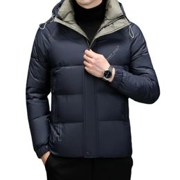 Para hombre abajo Parkas chaqueta de invierno hombres moda con capucha espesar abrigo cálido chaquetas Manteaux Ceketler Doudoune Homme Jaquetas Ropa Hombre 231110