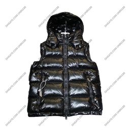 Heren Down Vest Classic Gloss Winter Coat Puffer Jackets Dikke Designer Luxe man Kleding Keep warme winddichte unisex