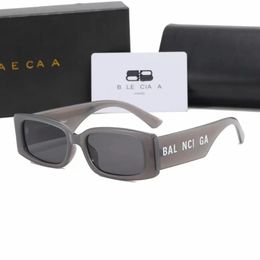 Gafas de sol de la dinastía masculina BB Gafas de sol rectangulares de lujo para mujer Gafas solares unisex gafas deportivas sombra anti radiación gafas