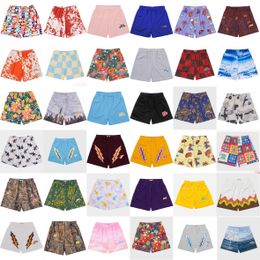 Mens Eric Emmanuels Mesh Swim Shorts Designer Womens Basketball Short Running Cloud Top Fiess Loose Fit Football Sport Quarter Pantal