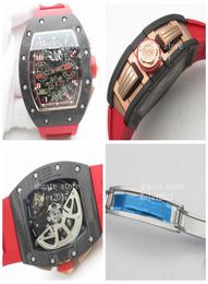 MENS F1 Red Skeleg KV ETA 7750 Mouvement automatique en édition limitée APANESE MOTION ROSE COMMEZ INTÉRIEUR INTÉRIEURE CHRONOGRAPHIE FOLLAGE WA2144676