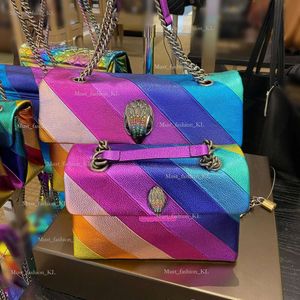Mens célèbre Kurt Geiger Handbag Rainbow Sac London London en cuir en cuir sac fourre-tout pour femmes épaule Luxury Kurt Geiger Shoe Crossbody Bag 592
