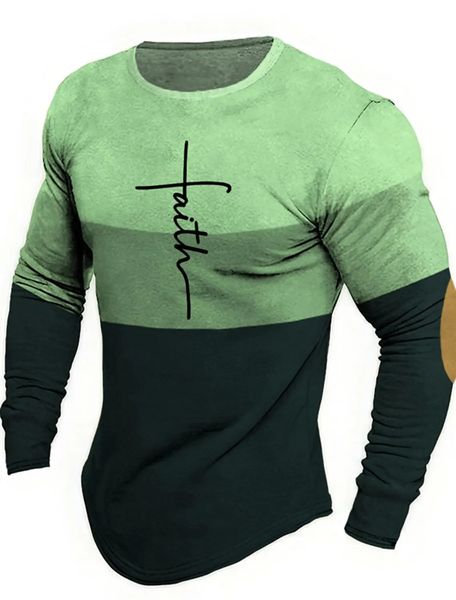 Designer de mode pour hommes Casual Cross Line 3D T-shirt imprimé rétro ensemble simple moderne Street Run Fitness Sports à manches longues 240219