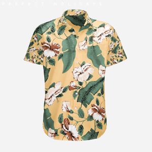 Chemises imprimées à la mode masculine New Style Bouton décontracté Up Up Short Shirts Hawaiian Shirt Hawaiian Shirts Summer Beach Designer M-3XL 3xl Plus taille de chemisier