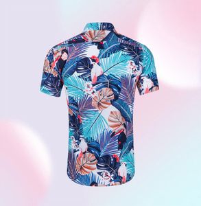 Herenmode Overhemd Tops Kleurrijk Ananaspatroon Hawaii Strandvakantie T-shirt Jongens Afdrukken Tees 16 Stijlen3656158