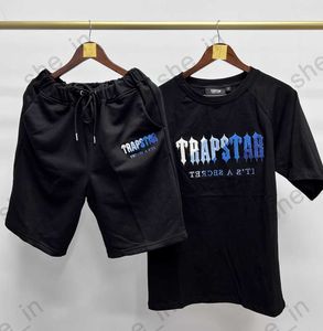 Mode pour hommes Survêtements courts Shorts décontractés T-shirts Survêtement Trapstar Femmes Serviette Survêtements Ensembles élégants pour hommes Hip Hop Street 2023 Superm