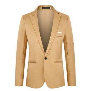 Veste à boutons pour hommes, ensemble solide, à la mode, pour affaires, fête de mariage, ensemble de maison, Cardigan confortable et respirant, 240326