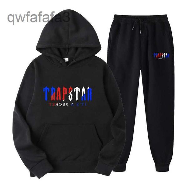 Chándales de moda para hombre para mujer Casual con capucha Trapstar Chándal Deporte Correr Trajes de sudor Hombres Hip Hop Estilo Sudaderas 22FW Conjuntos de mujeres 3XL HVEO