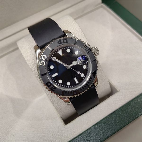 Montre de mode pour hommes 40mm montre design en acier inoxydable bracelet de montre en acier inoxydable lumineux montre femme 226659 aaa montres pour femmes matures yachtmaster SB037 C23
