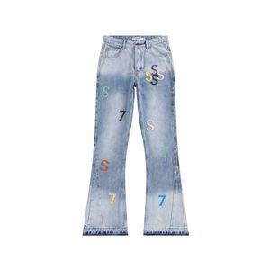 Jeans pour hommes jeans jeans patchés jeans hommes pantalon de jean hip hop élégant pantalon de jean de street