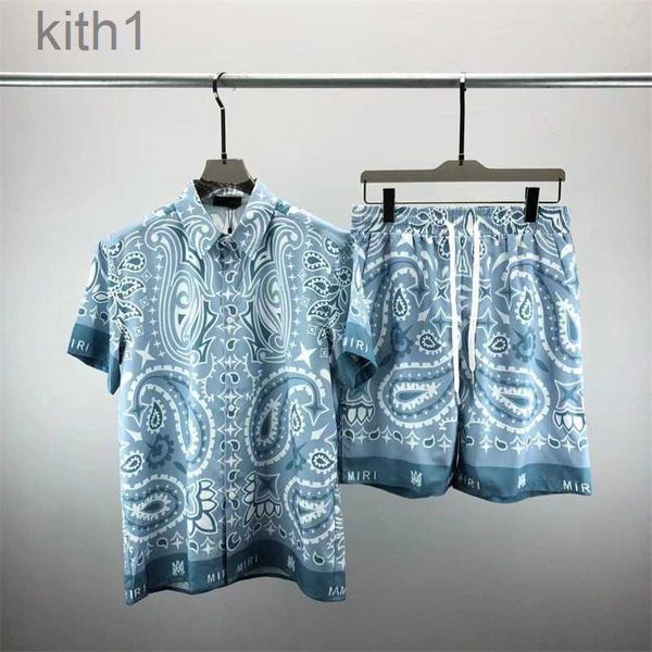 Camisas con estampado de tigre de flores para hombre Camisa hawaiana de manga corta con botones informales Trajes Vestido de diseñador de playa de verano M-3xl Qw31 J648