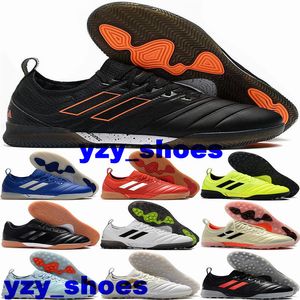 Heren Voetbalschoenen Voetbalschoenen Maat 12 Voetbalschoenen Copa 20 IC IN Indoor Turf Us12 Dames botas de futbol Eur 46 Us 12 Copa 20 TF Sneakers Designer Zwart 6227 Hoge kwaliteit