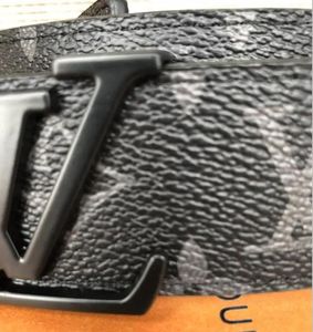 Hommes pour largeur 3,8 cm Cinture Uomo Letter Buckle Geatine Leather Belt Designer Femmes Beltes masculines Style Classic Adable