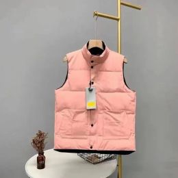 Hommes freestyle réel plume vers le bas hiver mode gilet corps plus chaud avancé tissu imperméable hommes femmes gilets veste