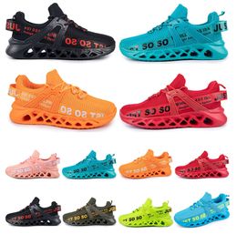 Mentes Gai Brewable Tolevas Chaussures Big Size Fashion Breathable Bule Bule Green Casual Mens Trainers Sports Sports 2024