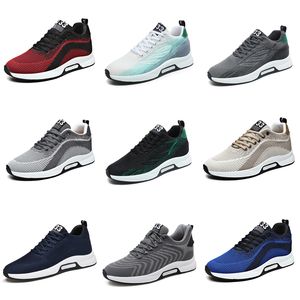 Hommes GAI chaussures de course respirant noir Beige rouge plate-forme chaussures respirant léger marche baskets formateurs huit