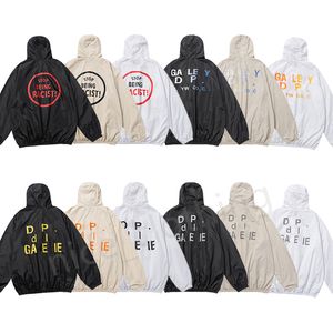 Herengalerijen Jacked Depts Designer Zonnebrandcrème Jas Coat Dames Casual kleding Jassen Tops met letter Gedrukte Hoodies Windscheper Streetwear Hoody