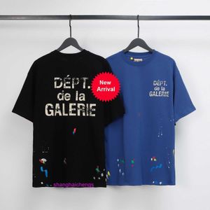 MENS GELIRIY DUPTT Shorts Designer Casual American Fashion Letter Imprimé T-shirt à manches courtes colorées pour hommes et femmes couples