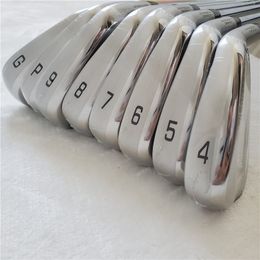 Mens Golf Club Golf Set Golf Irons JPX921 Irons Limited Time Discount 4-9pg / 8pcs R / S Arbre en acier flexible avec couvercle de tête