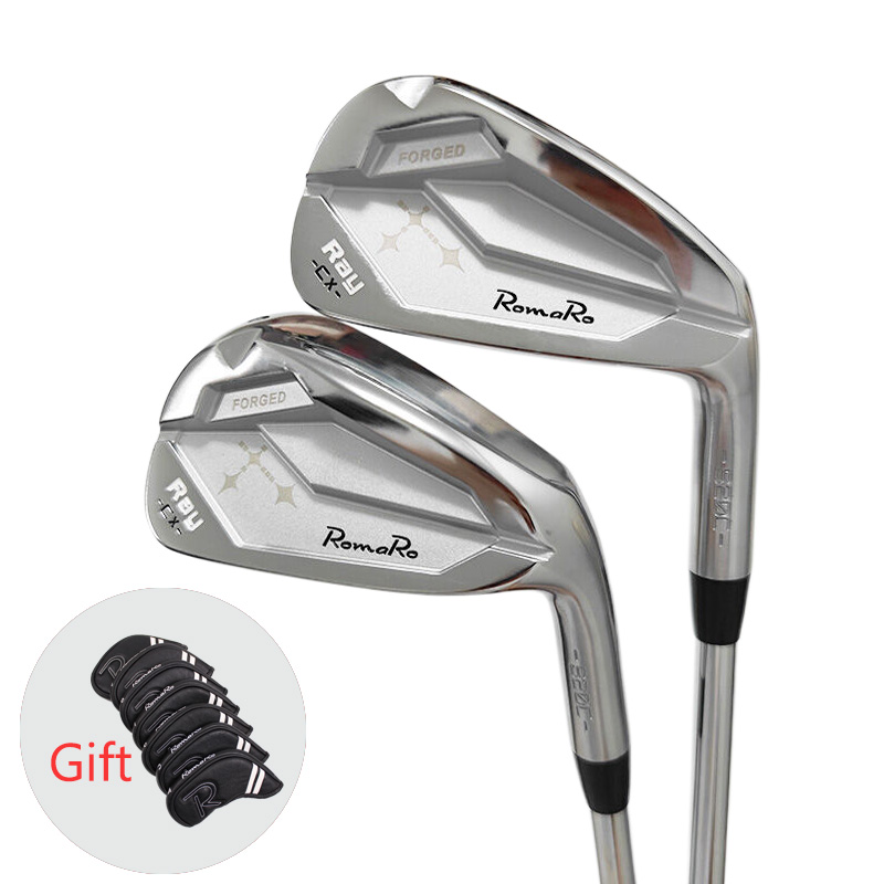 Mens Golf Clubs Romaro Ray CX-Forged S20C Irons Clubs 4-9.P Golf Irons Graphite Golf Shaft R eller S Flex Höger hand