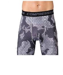 MENS Gym shorts de survêtement shorts de combinaison slim compression ajusté shorts actifs pantalons de survêtement