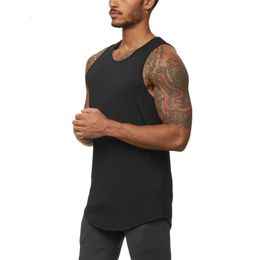 Mens gymnase Top Top Mesh Body Body Body Body Fitness Summer Fitness Travail Dry Souples sans manches