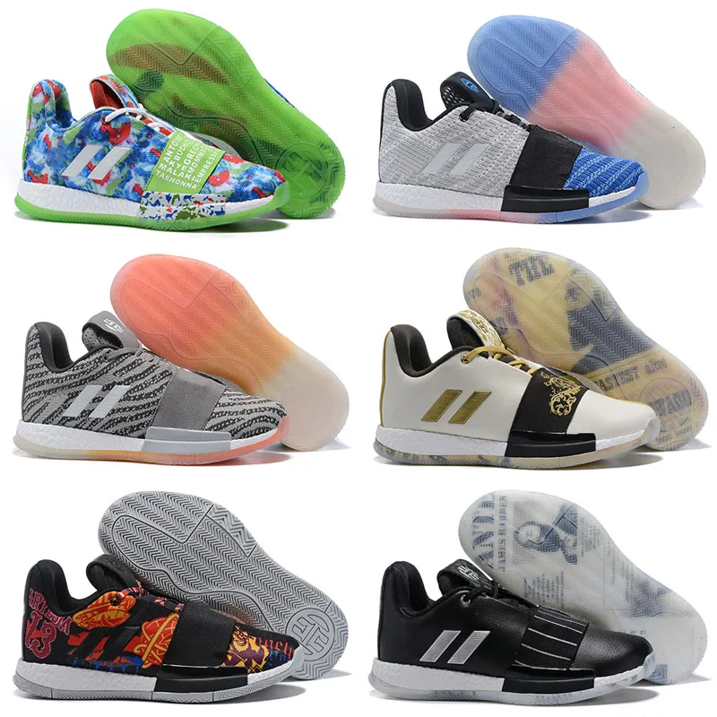 Hombre Harden Vol. 3 III MVP Zapatillas De Baloncesto Para Niños Tejer
