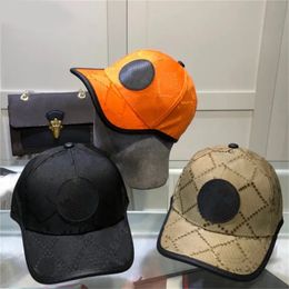 Chapéu masculino Boné de beisebol Designers Caps Moda masculina Chapéu ajustável Luxos Cartas Bola Caps Esportes Casquette Chapéus de sol