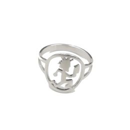 Heren Hatchetman ICP Ring roestvrijstalen mode gepolijste zilveren juggalo-ringen voor vrienden sieraden 7-10# kerstcadeau voor vrienden