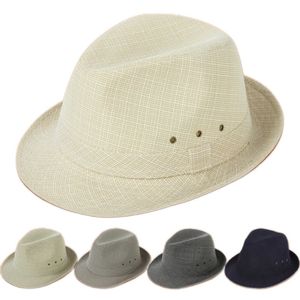 Heren hoeden Fedoras top jazz plaid hoed volwassen bowler hoeden klassieke versie chapeau hoeden 240415
