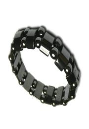 Mentille cicatrisante Black Magnetic Hematite Stone Beads Bracelets Fashion Black Magnetic Hematite Perles Bracelet Bijoux1798690