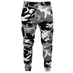 Jean crayon de haute qualité pour hommes, pantalon de Camouflage, slim, confortable, Cargo, jogging décontracté