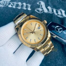 Herenhorloge van hoge kwaliteit Datumaanpassing 41 mm Datum Gewoon automatisch 18k horloge Herenontwerper Dames roestvrijstalen horloge Orologio di Lusso Klassiek horloge